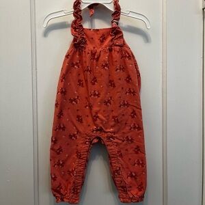 Jaine and Jack pink overalls